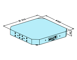 ハンドサム　バレット　2016　送料無料 2-3838-02 ハンドパレットトラック ハンドリフト 高さ1183mm